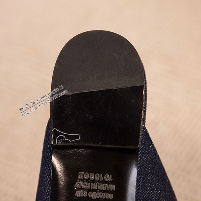 Hermes專櫃爆款凱莉半拖女鞋 愛馬仕最新升級版kelly扣半拖 dx2844